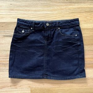 PAIGE black mini skirt